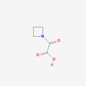 molecular formula C5H7NO3 B1681643 2-(Azetidin-1-yl)-2-oxoacetic acid CAS No. 89072-13-9