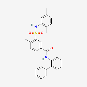 molecular formula C28H26N2O3S B1681644 SF-22 CAS No. 824981-55-7