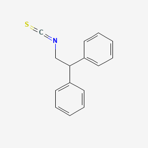 molecular formula C15H13NS B1681646 2,2-Diphenylethyl isothiocyanate CAS No. 34634-22-5