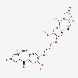 molecular formula C31H32N4O6 B1681649 Sjg 136 CAS No. 232931-57-6