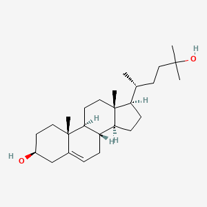 molecular formula C26H44O2 B1681652 26,27-Dinorergost-5-ene-3beta,24-diol CAS No. 35882-85-0