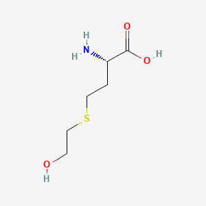 molecular formula C6H13NO3S B1681663 S-Hydroxyethylhomocysteine CAS No. 61473-66-3