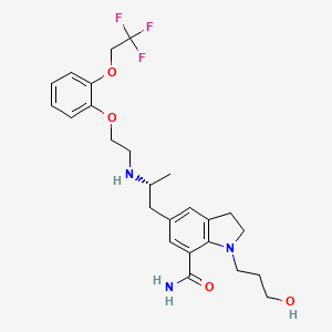 molecular formula C25H32F3N3O4 B1681671 Silodosin CAS No. 160970-54-7