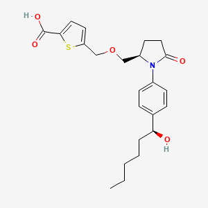 molecular formula C23H29NO5S B1681678 Simenepag CAS No. 910562-15-1
