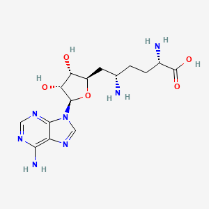 molecular formula C15H23N7O5 B1681681 Sinefungin CAS No. 58944-73-3