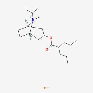 molecular formula C19H36BrNO2 B1681682 Sintropium bromide CAS No. 79467-19-9