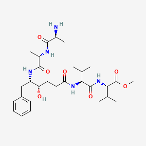 molecular formula C29H47N5O7 B1681688 SKF107457 CAS No. 126333-28-6