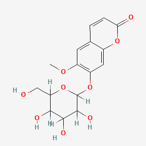 molecular formula C16H18O9 B1681689 Scopolin CAS No. 531-44-2