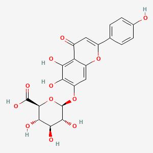 molecular formula C21H18O12 B1681692 Scutellarin CAS No. 27740-01-8