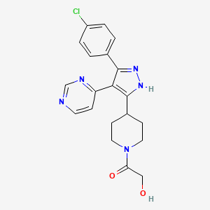 molecular formula C20H20ClN5O2 B1681693 SD 0006 CAS No. 271576-80-8