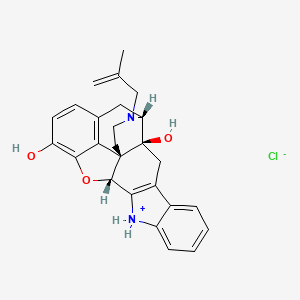 molecular formula C26H27ClN2O3 B1681699 SDM25N hydrochloride 