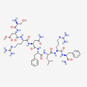 molecular formula C47H72N16O12 B1681700 Sdrnflrfamide CAS No. 113611-67-9