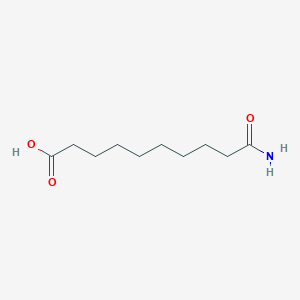B1681702 Sebacamic acid CAS No. 6249-07-6