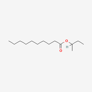 molecular formula C14H28O2 B1681705 sec-Butyl decanoate CAS No. 55195-24-9