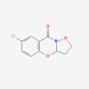 molecular formula C10H8ClNO3 B1681707 Seclazone CAS No. 29050-11-1