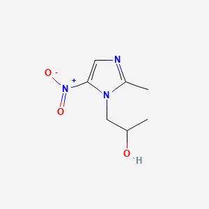 molecular formula C7H11N3O3 B1681708 塞克硝唑 CAS No. 3366-95-8