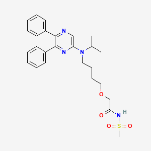 molecular formula C26H32N4O4S B1681723 西力西格 CAS No. 475086-01-2