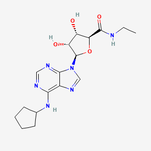 molecular formula C17H24N6O4 B1681724 Selodenoson CAS No. 110299-05-3