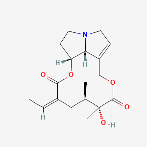 molecular formula C18H25NO5 B1681732 Senecionine CAS No. 130-01-8
