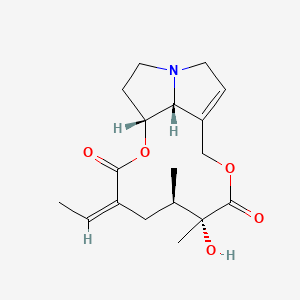 molecular formula C18H35NO5 B1681732 Senecionine CAS No. 130-01-8
