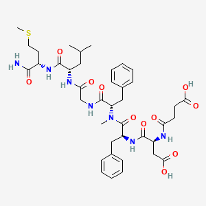 molecular formula C40H55N7O11S B1681736 Senktide CAS No. 106128-89-6