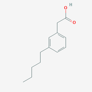 2-(3-Pentylphenyl)acetic acid