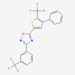 molecular formula C20H10F6N2OS B1681742 SEW2871 CAS No. 256414-75-2