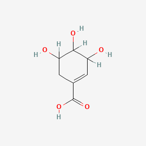 molecular formula C7H10O5 B1681744 Shikimic acid CAS No. 138-59-0