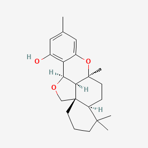 molecular formula C22H30O3 B1681749 Siccanin CAS No. 22733-60-4