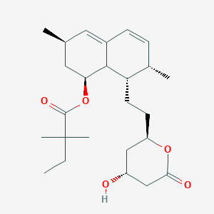 molecular formula C25H38O5 B1681759 Simvastatin CAS No. 79902-63-9