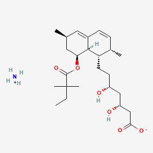molecular formula C25H43NO6 B1681760 Simvastatin ammonium salt CAS No. 139893-43-9