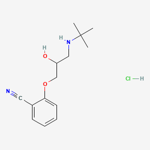 molecular formula C14H21ClN2O2 B1681765 Bunitrolol Hydrochloride CAS No. 29876-08-2