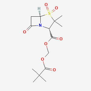 molecular formula C14H21NO7S B1681777 Sulbactam pivoxil CAS No. 69388-79-0