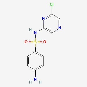 B1681779 Sulfaclozine CAS No. 102-65-8