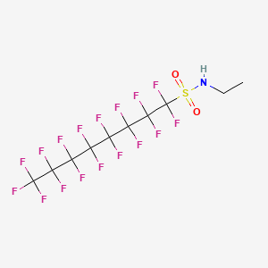 molecular formula C8F17SO2NHC2H5<br>C10H6F17NO2S B1681785 Sulfluramid CAS No. 4151-50-2