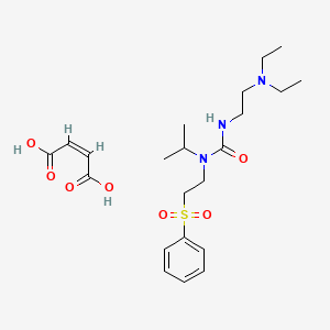molecular formula C22H35N3O7S B1681790 AHR 10718 CAS No. 85053-47-0