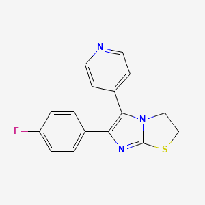 molecular formula C16H12FN3S B1681801 SKF-86002 CAS No. 72873-74-6