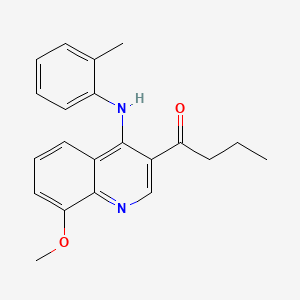 molecular formula C21H22N2O2 B1681805 SKF96067 CAS No. 115607-61-9