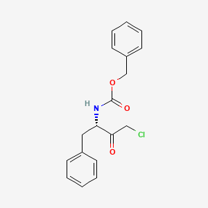 molecular formula C18H18ClNO3 B1681812 Z-L-Phe chloromethyl ketone CAS No. 26049-94-5