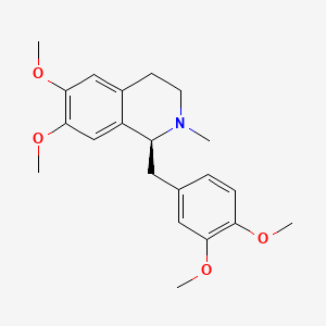 molecular formula C21H27NO4 B1681820 (+-)-Laudanosine CAS No. 2688-77-9