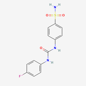 molecular formula C13H12FN3O3S B1681821 SLU-10482 CAS No. 178606-66-1