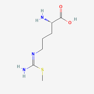 molecular formula C7H15N3O2S B1681827 S-Methylthiocitrulline CAS No. 156719-41-4