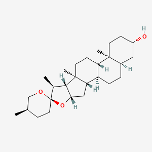 molecular formula C27H44O3 B1681833 Smilagenin CAS No. 126-18-1