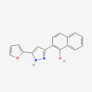 molecular formula C17H12N2O2 B1681839 VU0038882 CAS No. 429653-28-1