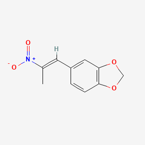 molecular formula C10H9NO4 B1681845 5-(2-Nitroprop-1-en-1-yl)benzo[d][1,3]dioxole CAS No. 5438-41-5
