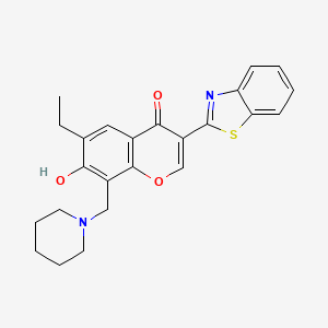 molecular formula C24H24N2O3S B1681852 SZL P1-41 