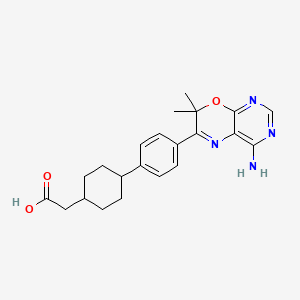 molecular formula C22H26N4O3 B1681862 (S,R)-CFT8634 CAS No. 701232-20-4