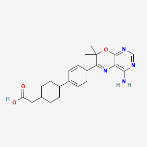 molecular formula C22H26N4O3 B1681862 DGAT-1 inhibitor CAS No. 701232-20-4