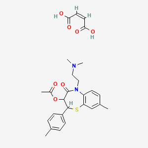 molecular formula C27H32N2O7S B1681869 TA-993 maleate CAS No. 150591-06-3
