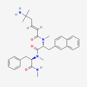 molecular formula C32H40N4O3 B1681871 Tabimorelin CAS No. 193079-69-5